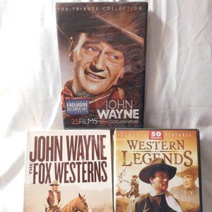 JOHN WAYNE DVD MOVIE LOT BRAND NEW SEALED